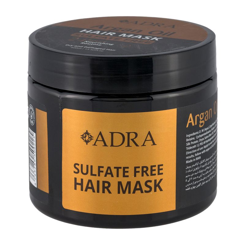 ماسک مو داخل حمام حاوی روغن آرگان