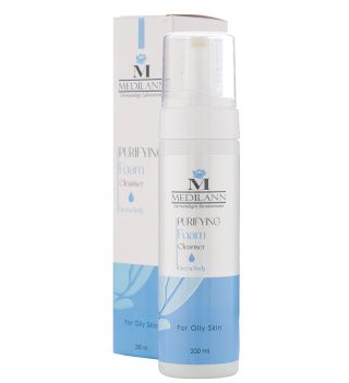 فوم شستشو آبرسان مناسب پوست چرب مدیلن