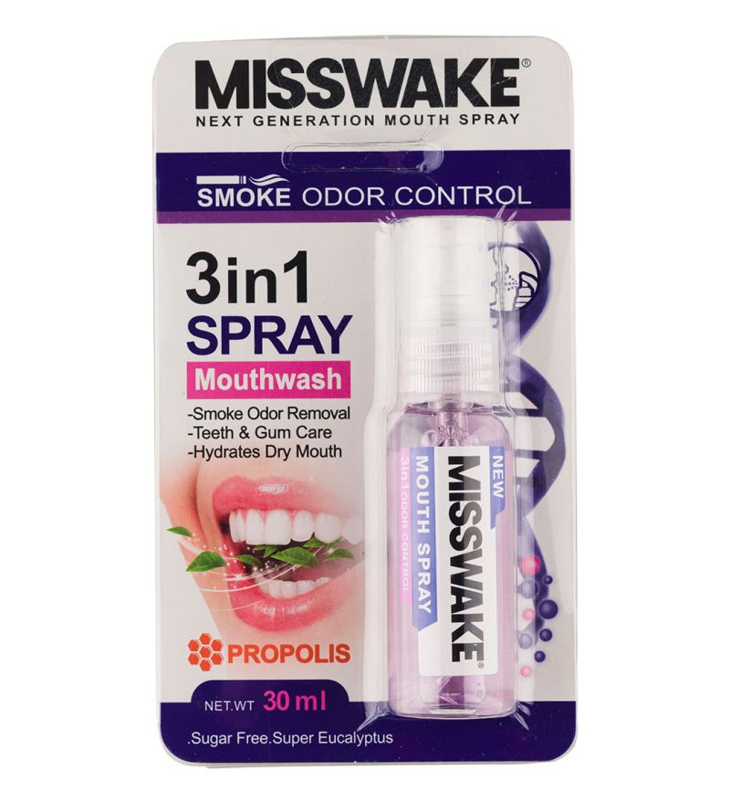 دهانشویه خوشبو کننده حاوی عصاره پروپولیس با طعم اکالیپتوس میسویک