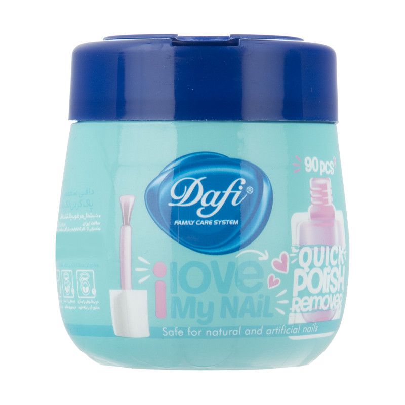 دستمال مرطوب پاک کننده لاک دافی