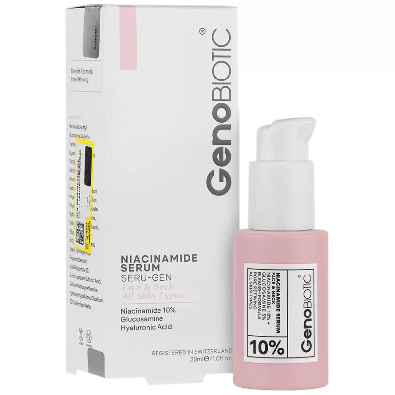 سرم نیاسینامید (صورت و گردن ) ژنو بایوتیک