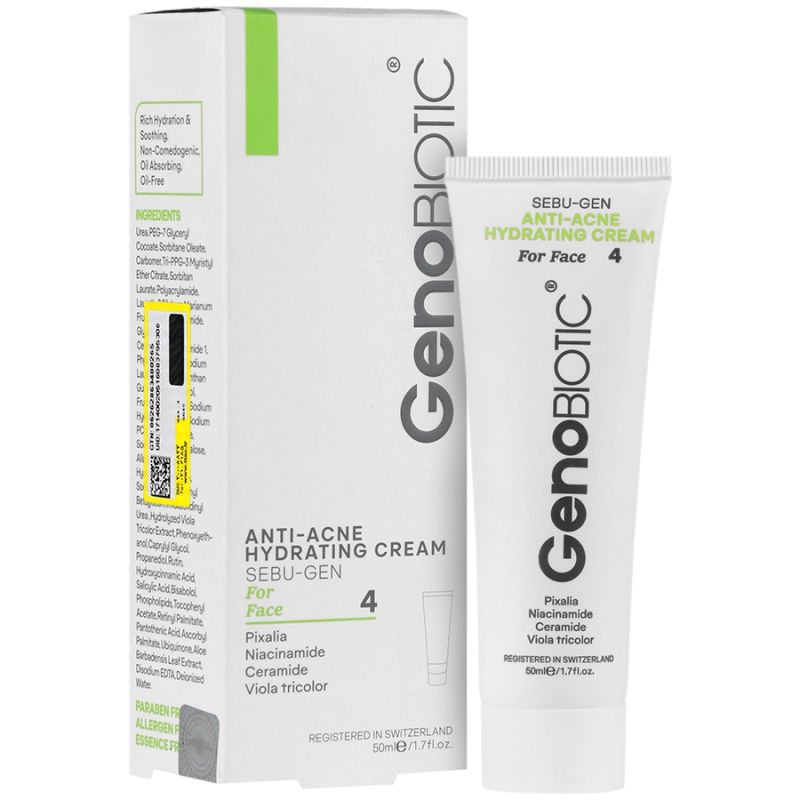 کرم آبرسان ضد آکنه ژنو بایوتیک 