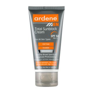 کرم ضد آفتاب 50  ‏SPF‏  فاقد چربی مخصوص آقایان آردن