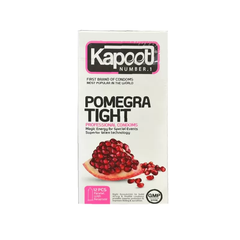 کاندوم مدل Pomegra Tight کاپوت بسته 12 عددی