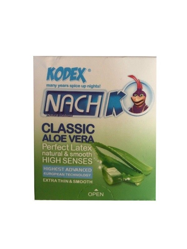 کاندوم کلاسیک ساده مدل Classic Aloe Vera کدکس بسته 3 عددی