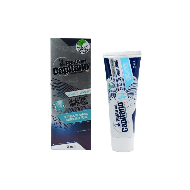 خمیر دندان سفید کننده دندان پاستا دل کاپیتانو 