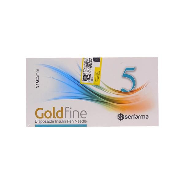 سر سوزن سایز ۵ گلد فاین