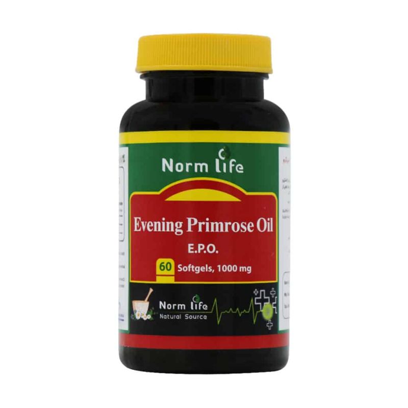 سافت ژل ایوینینگ پرایم رز اویل (روغن گل مغربی) نورم لایف 60 عدد