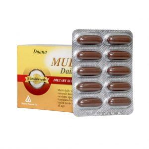 کپسول مولتی دیلی دانا ۳۰ عددی