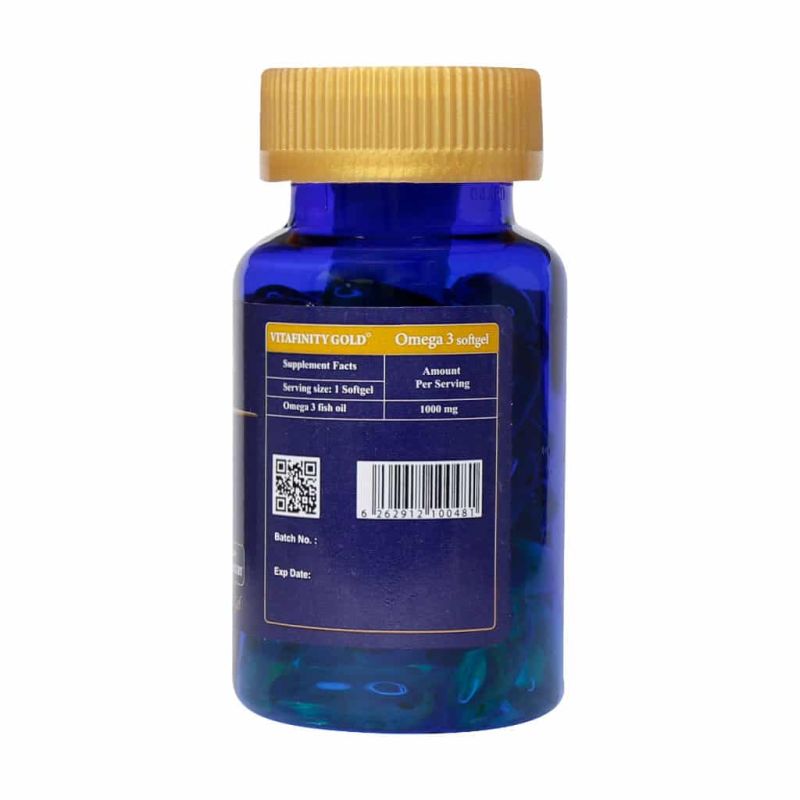 سافت ژل امگا 3 ویتافینیتی گلد شهاب درمان 50 عدد