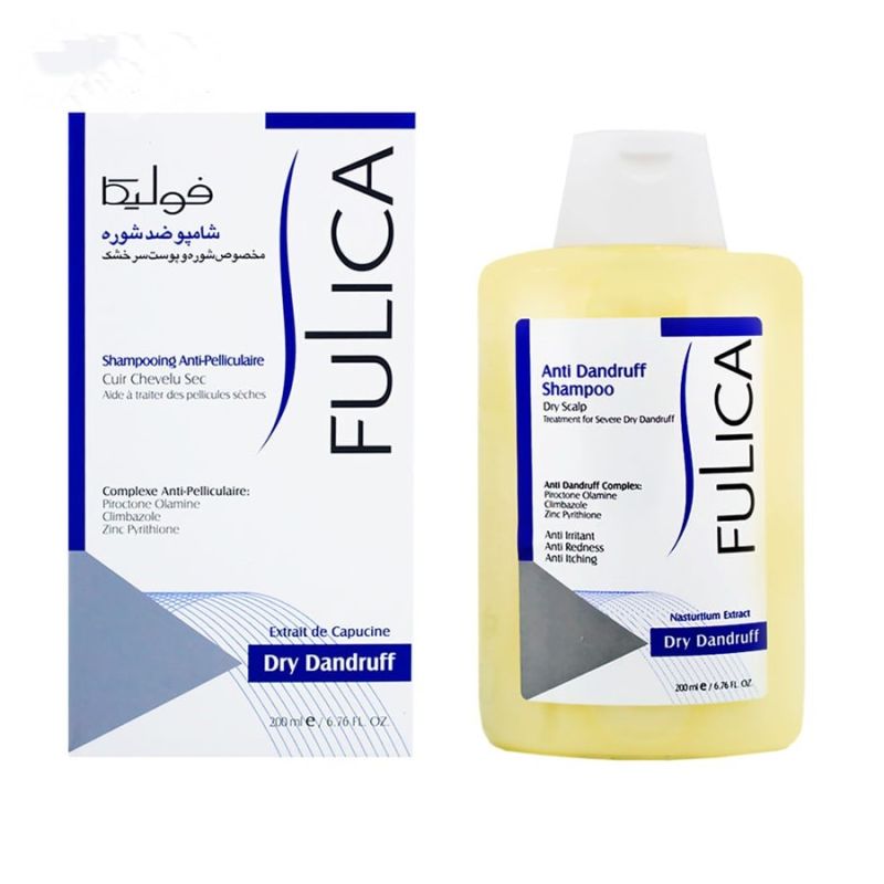 شامپو مخصوص شوره و پوست سر خشک فولیکا