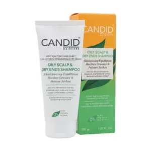 شامپو پوست سر چرب و ساقه مو خشک کاندید 200 گرم