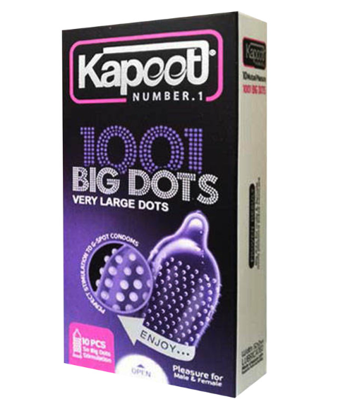 کاندوم کاپوت مدل BIG DOTS