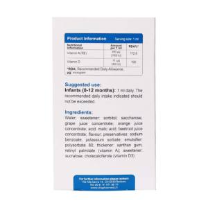 قطره ویتامین آ د ویواکیدز 30 میلی لیتر