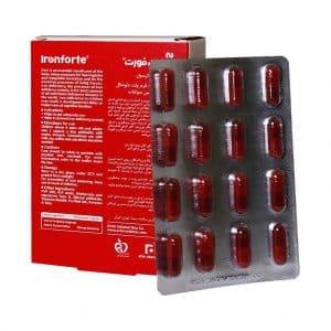 کپسول آیرون فورت فارمند سلامت سینا ۳۲ عددی