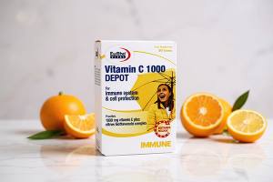 قرص ویتامین C 1000 میلی گرم دپو یوروویتال 60 عدد