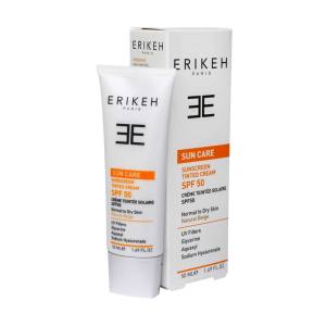 کرم ضد آفتاب SPF50 اریکه مناسب پوست‌ های خشک و نرمال 50 میلی لیتر