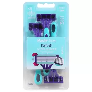 خود تراش 6 لبه اینوا اولترا شیو 3 عدد