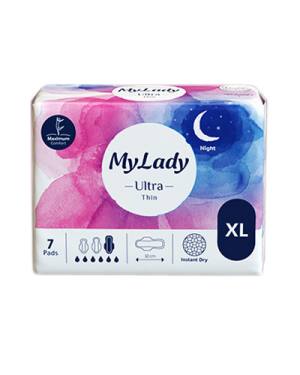 نوار بهداشتی اولترا خیلی نازک همیشه خشک خیلی بزرگ بسته 7 تایی