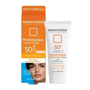 ضد آفتاب رنگی پوست خشک spf50 فتوتیپیک بژ روشن درماتیپیک