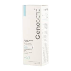 کرم ضد آفتاب رنگی ژنو بایوتیک مدل SunoGen با SPF50 حجم 50 میلی لیتر