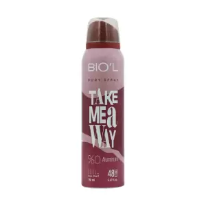 اسپری بدن مردانه بیول مدل Take Me Away حجم 150 میلی لیتر