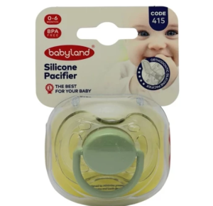 پستانک ارتودنسی لایت النا سایز 0-6 بی بی لند babyland کد 415