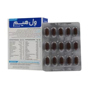 قرص ول هیم اورجینال ویتالوژیک 30 عدد