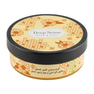 کره بدن (کرم مرطوب کننده بدن) شیر عسل مناسب پوست معمولی تا خشک 200میل دیپ سنس