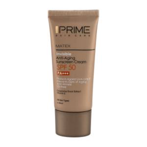 کرم ضد آفتاب بی رنگ پرایم مدل Rejuvenating با SPF50 حجم 40 میلی لیتر