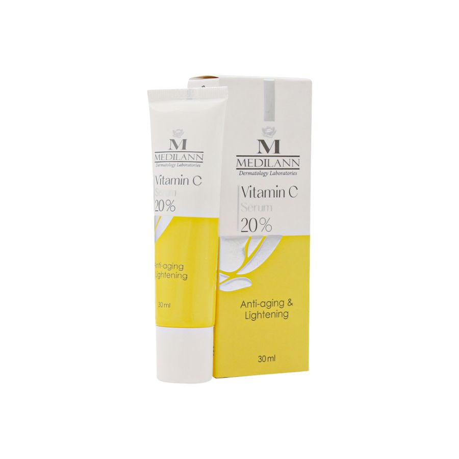 سرم حاوی ویتامین C روشن کننده و کاهش دهنده چروک مدیلن