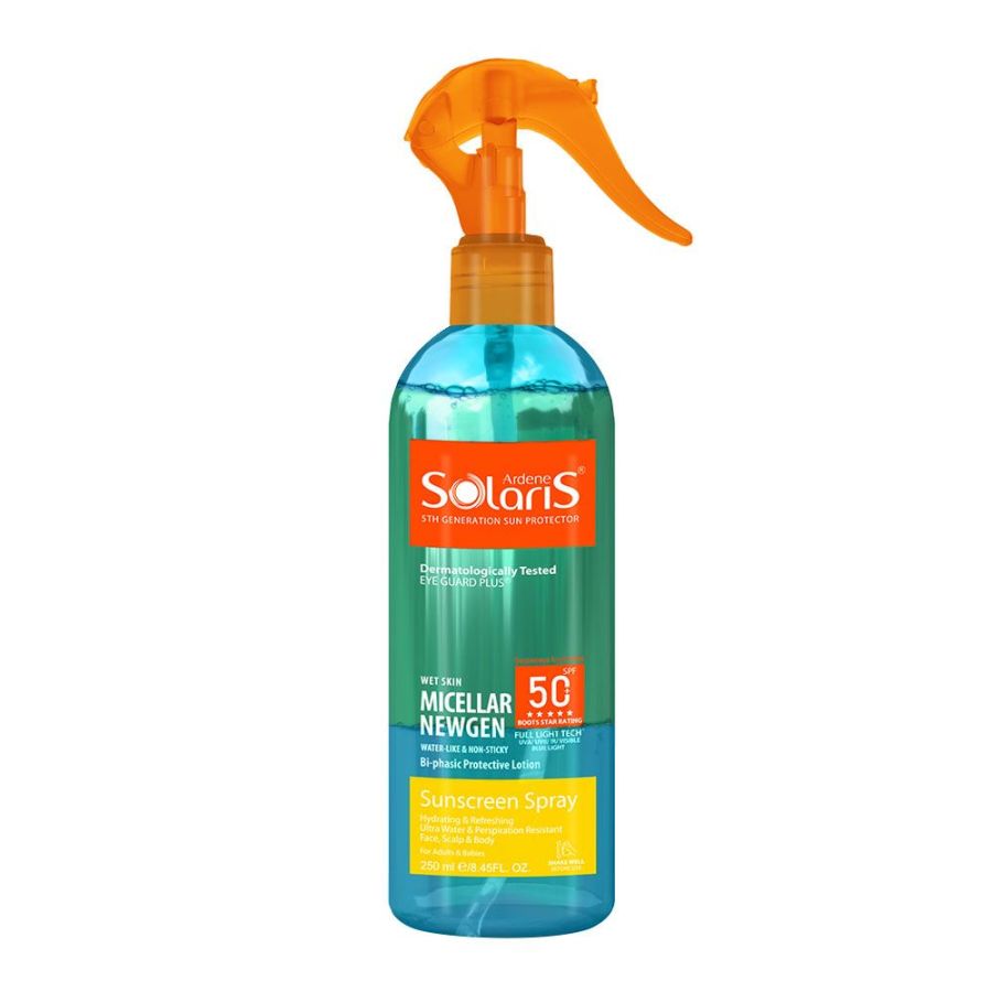 اسپری ضدآفتاب  SPF 50 سولاریس