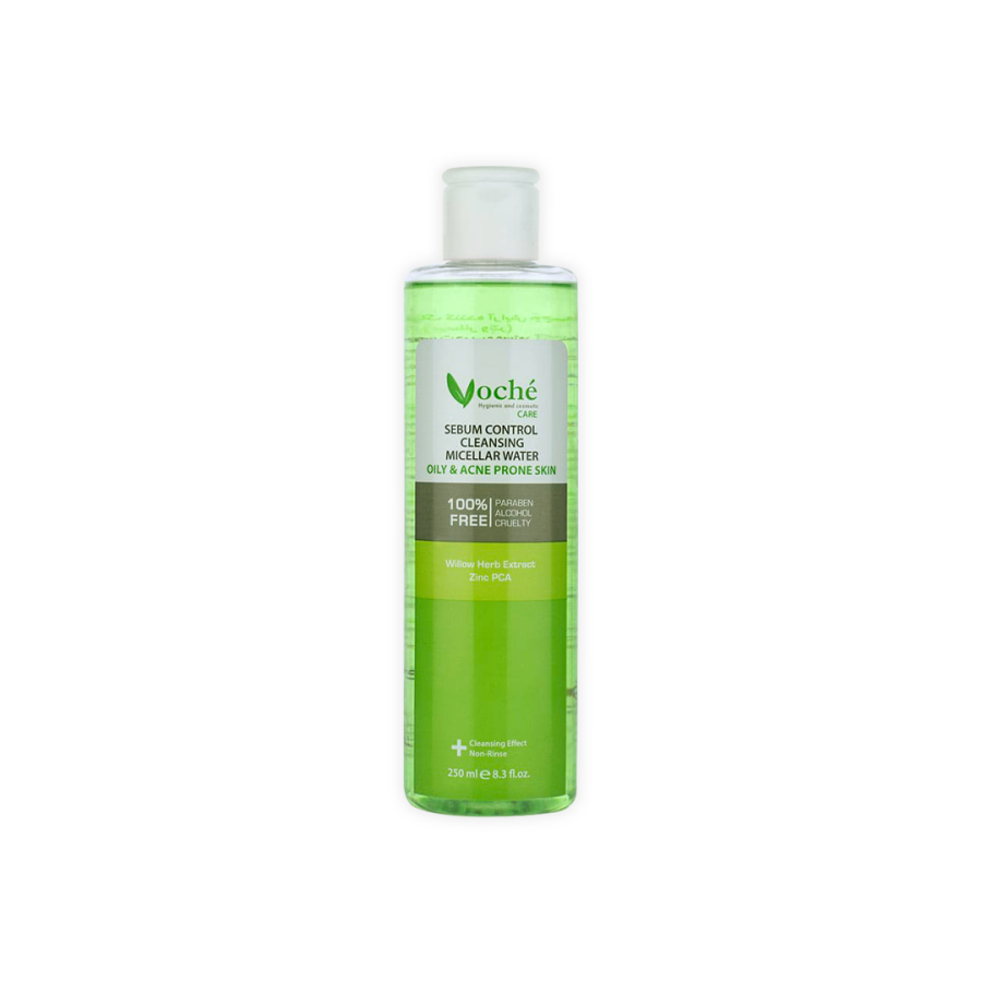 میسلار واتر مناسب پوست چرب و مستعد آکنه 250میلی‌ لیتر وچه VOCHE