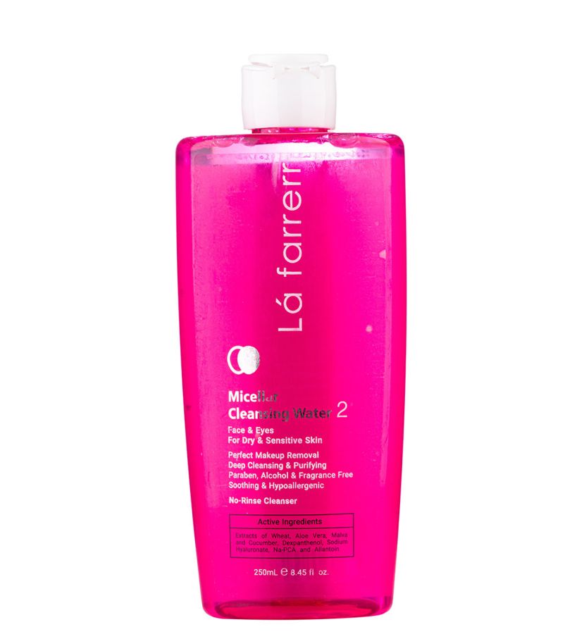 میسلار لافارر2، سازگار با پوست‌های خشک و حساس