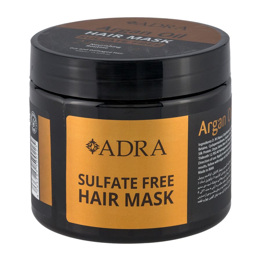 ماسک مو داخل حمام حاوی روغن آرگان