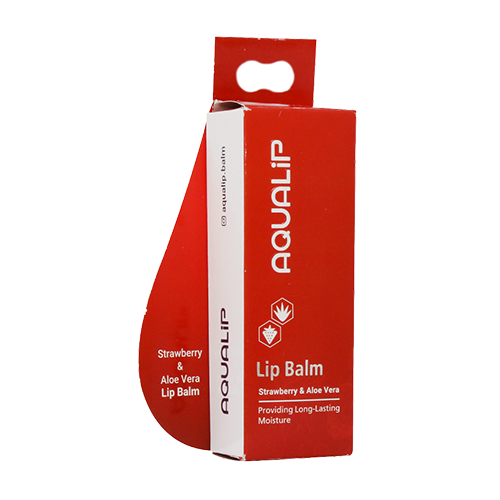 بالم لب آکوالیپ حاوی توت فرنگی و آلوئه ورا