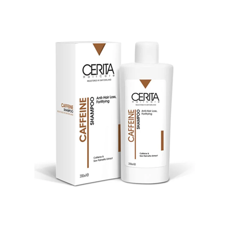 شامپو حاوی کافئین مناسب موهای چرب سریتا