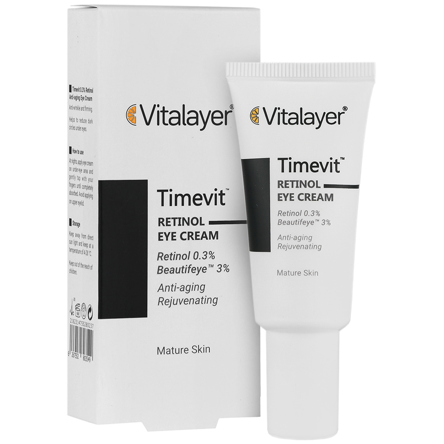 کرم دور چشم ضد چروک ویتالایر 20 میلی لیتر