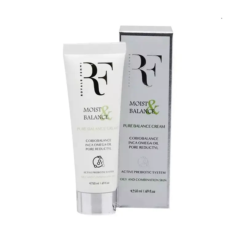 کرم مرطوب کننده و آبرسان پوست چرب و مختلط رویال فم حجم ۵۰ میلی لیتر
