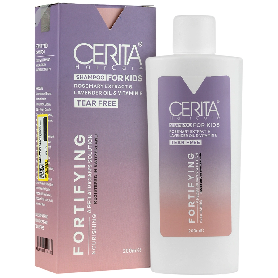 شامپو تقویت کننده موی کودک سریتا